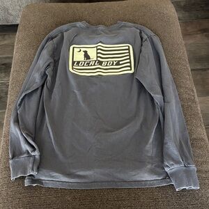 Local Boy Charcoal Long Sleeve Tee